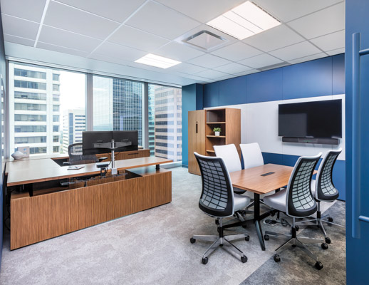 knoll works 2021 secure energy reff profiles dividends Skyline y-base table remix work chair sapper monitor arm private office hybrid meeting