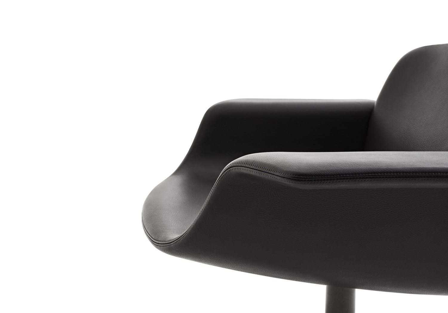 kn01 low back chair piero lissoni lounge chair side chair